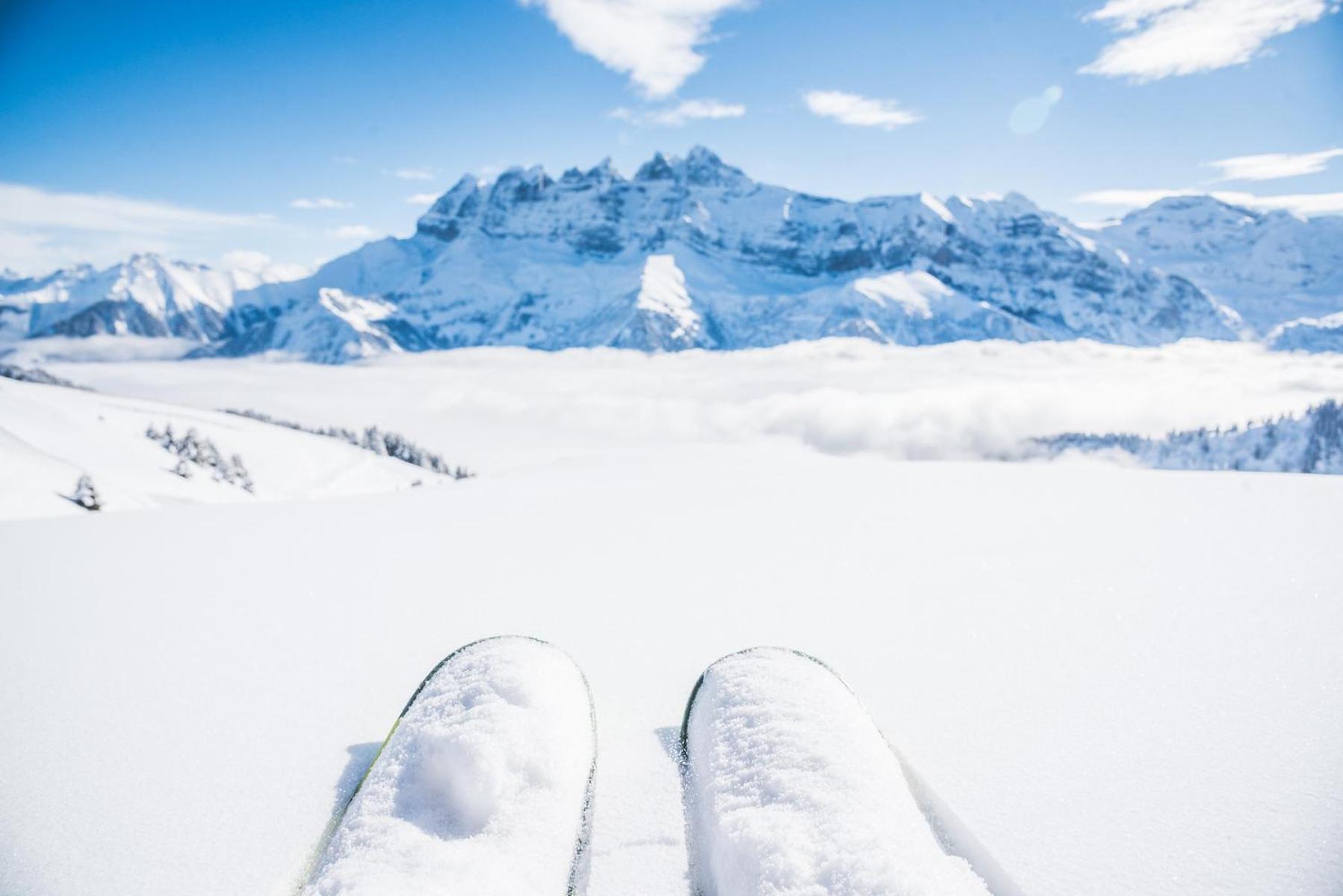 Ostello Backpacker Le Petit Baroudeur Champéry Esterno foto